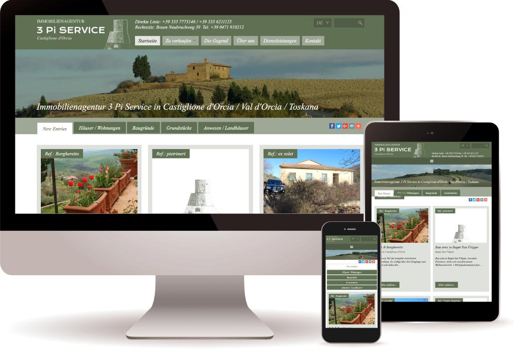 Agenzia Immobiliare 3 Pi Service a Castiglione d'Orcia / Val d'Orcia / Toscana